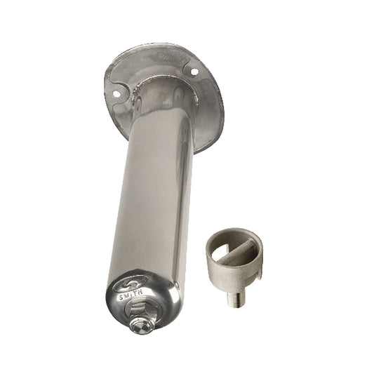 CE Smith Stainless Steel Flush Mount Rod Holder  0 Degree 53680SA
