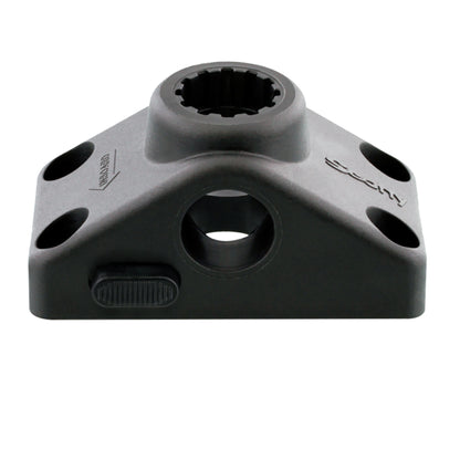Scotty 241 Locking Combination Side or Deck Mount  Black 241LBK