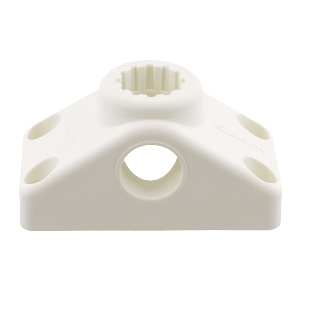 Scotty Combination Side  Deck Mount  White 241WH