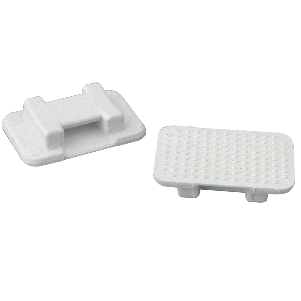 Weld Mount AT5 Large White Nylon Wire Tie Mount  Qty 50 805950