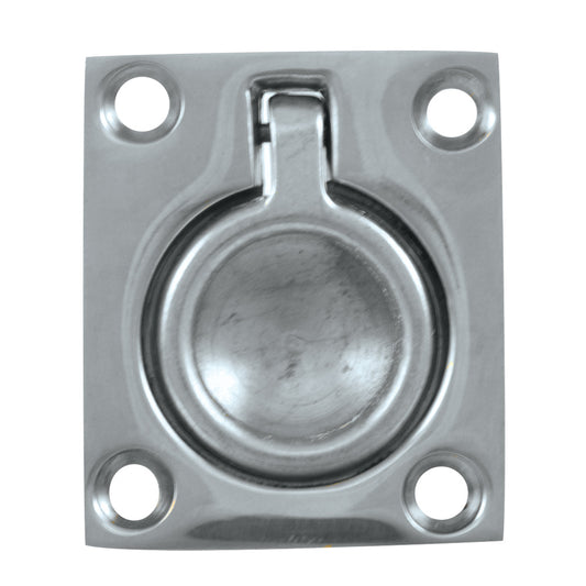 Whitecap Flush Pull Ring  CPBrass  112 x 134 S3360C