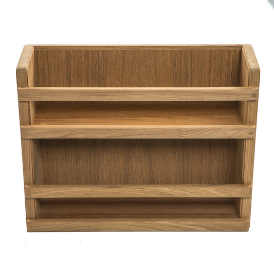 Whitecap Teak TwoTier Spice Rack 62440