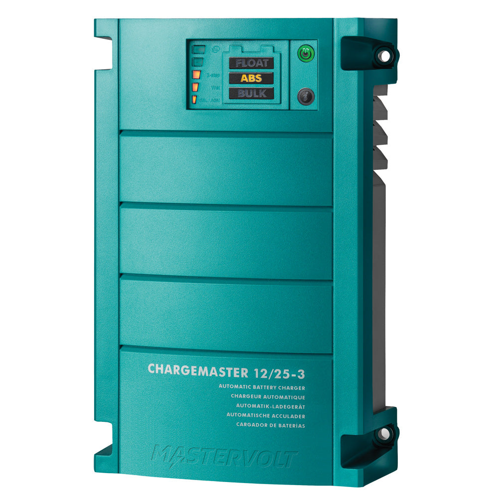 Mastervolt ChargeMaster 25 Amp Battery Charger  3 Bank 12V 44010250