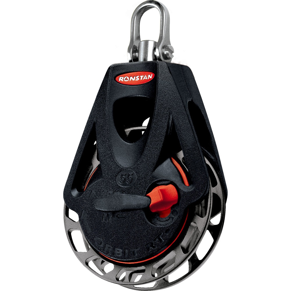 Ronstan Series 55 Ratchet Orbit Block  Single  Swivel Head  Auto  Manual RF56100