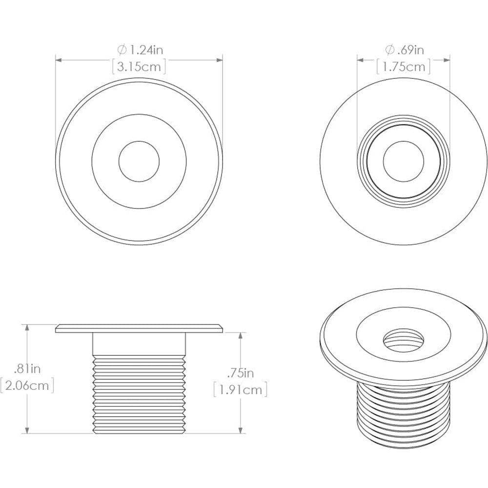 Lumitec Echo Courtesy Light  White Housing  White Light 112223