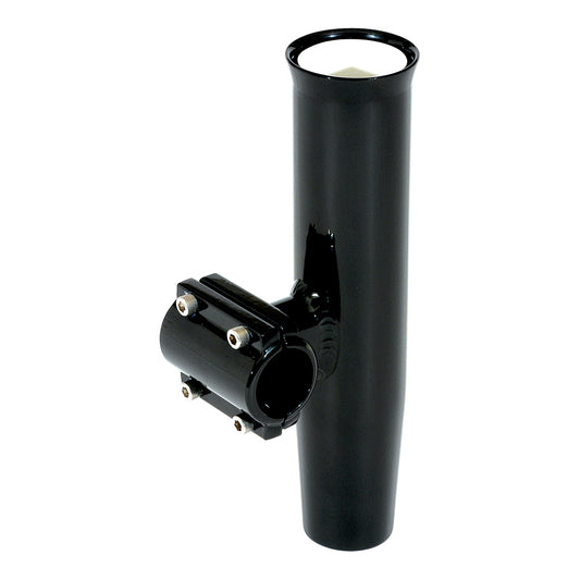 Lees ClampOn Rod Holder  Black Aluminum  Horizontal Mount  Fits 1050 OD Pipe RA5201BK