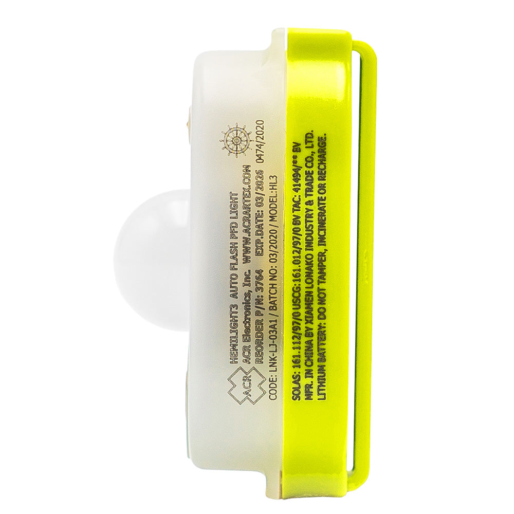 ACR HemiLight 3  Automatic Survivor Locator Light 37641