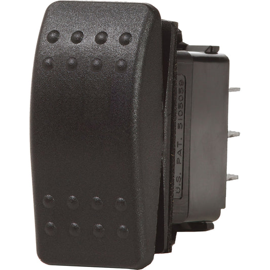 Blue Sea 7933 Contura II Switch SPDT Black  ONOFFON 7933
