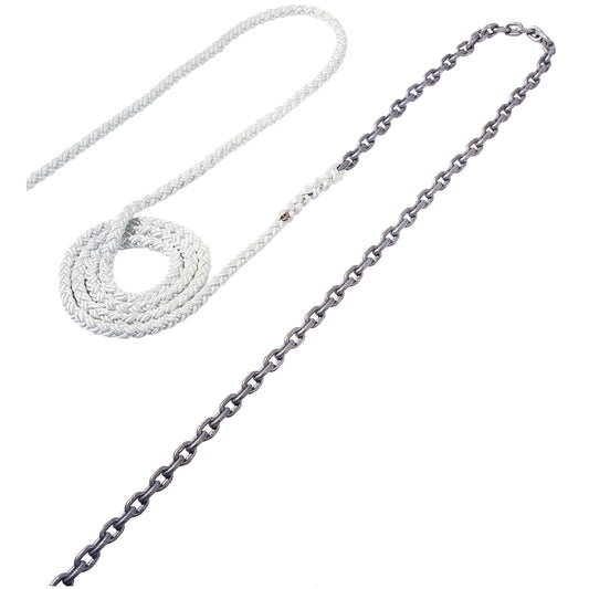 Maxwell Anchor Rode  18516 Chain to 20058 Nylon Brait RODE53