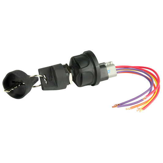 BEP 4Position Sealed Nylon Ignition Switch  AccessoryOFFIgnition  AccessoryStart 1001603