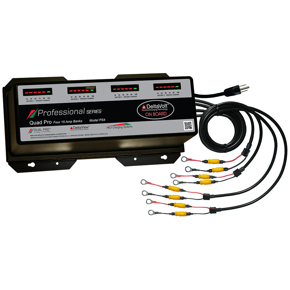 Dual Pro Professional Series Battery Charger  60A  415ABanks  12V48V PS4