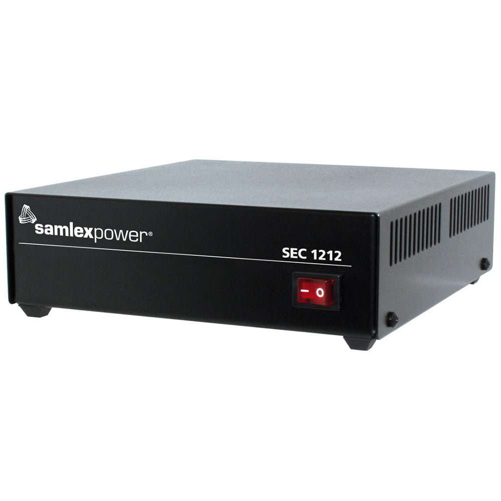 Samlex Desktop Switching Power Supply  120VAC Input 12V Output 10 Amp SEC1212