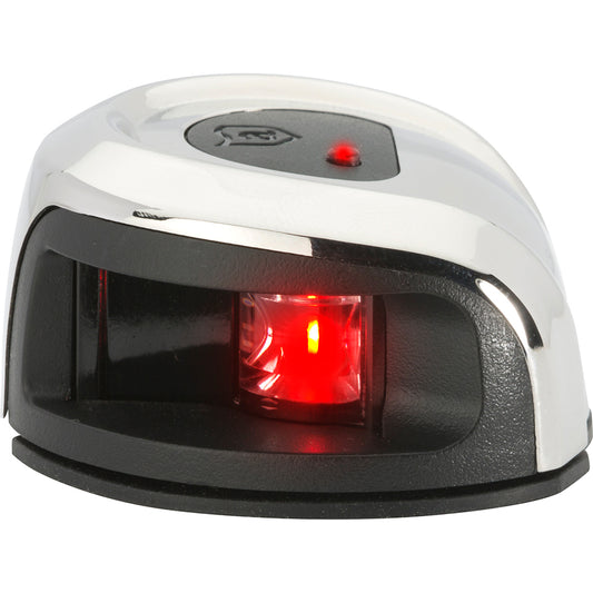 Attwood LightArmor Deck Mount Navigation Light  Stainless Steel  Port red  2NM NV2012SSR7