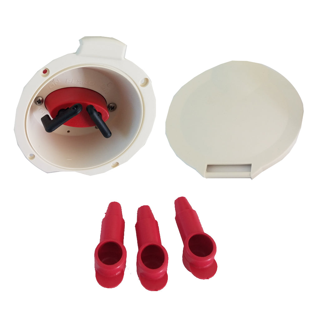 Perko Dual Battery Selector Switch  Cup Mount 8521DPC