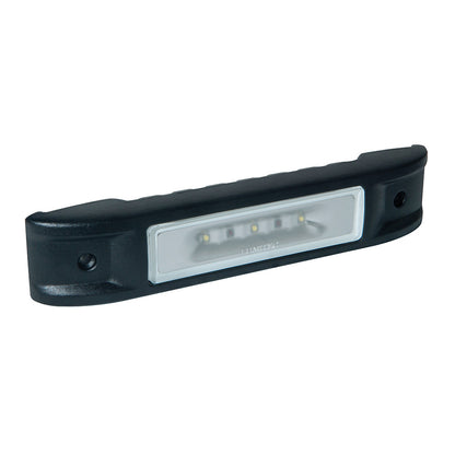 Lumitec Ibiza LED Engine Room Light  NonDimming White  Black Finish 101532