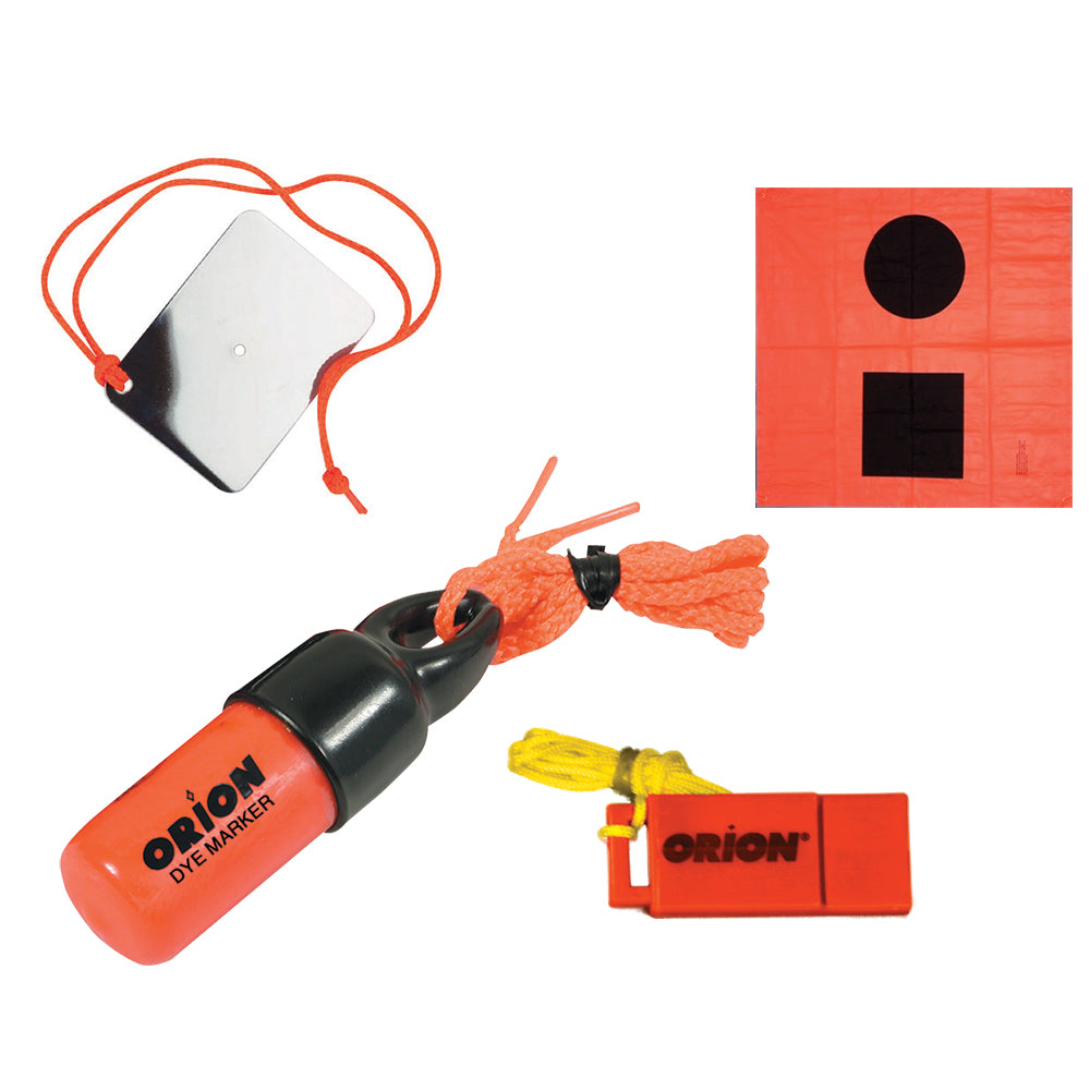 Orion Signaling Kit  Flag Mirror Dye Marker  Whistle 619