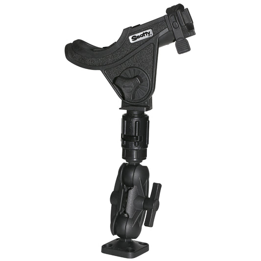 Scotty 162 15 Ball Mount wGear Head Post  241 Side Deck Mount 0162