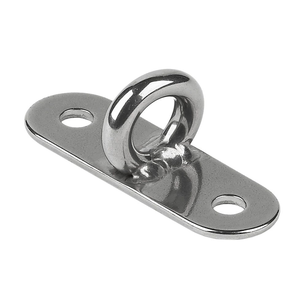 Schaefer Stainless Steel Welded Pad Eye  178L x 58W 7802