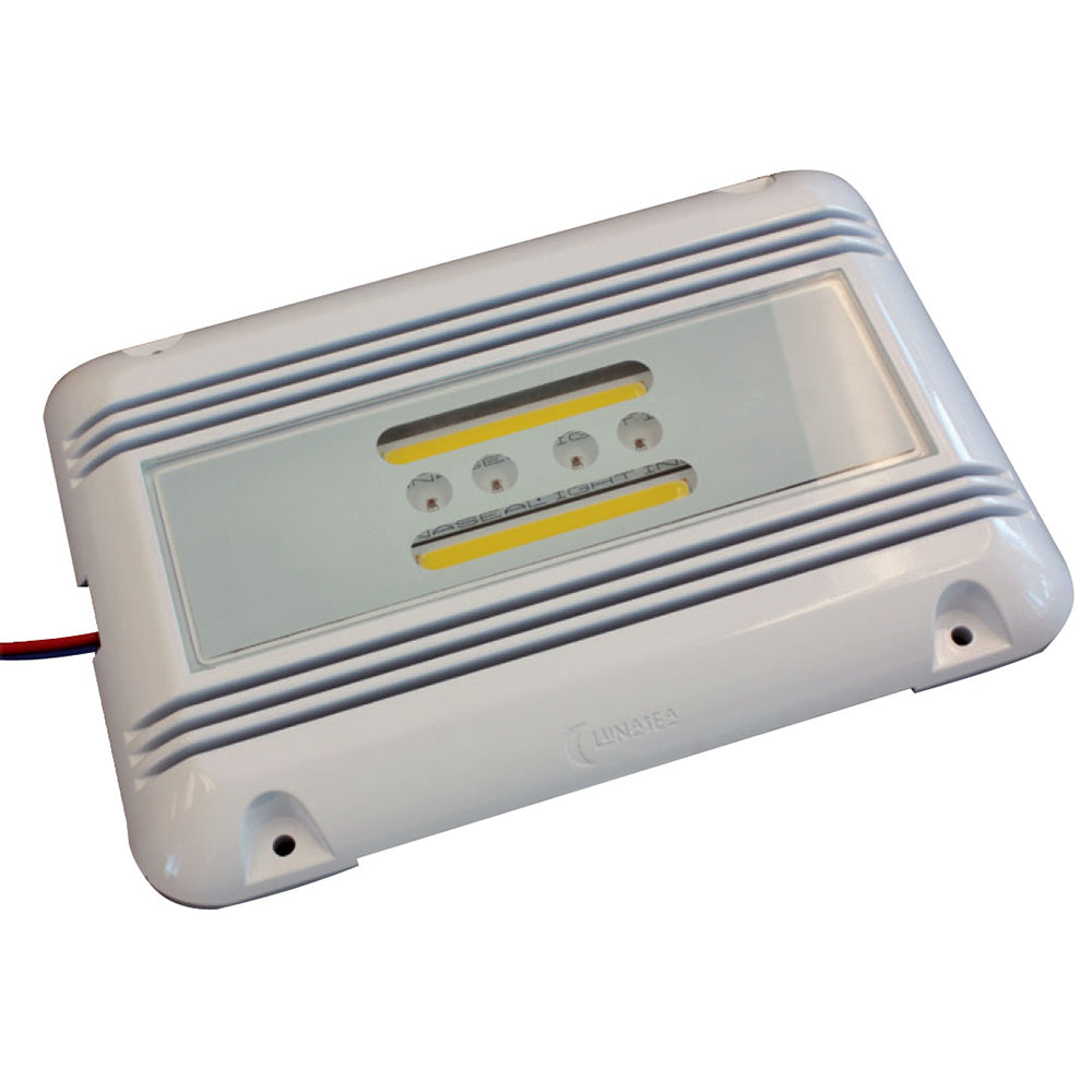 Lunasea LED Engine Room Utility Light  16W  3200 Lumen Output Ignition Proof 1040 VDC 4000K Natural White LEDs