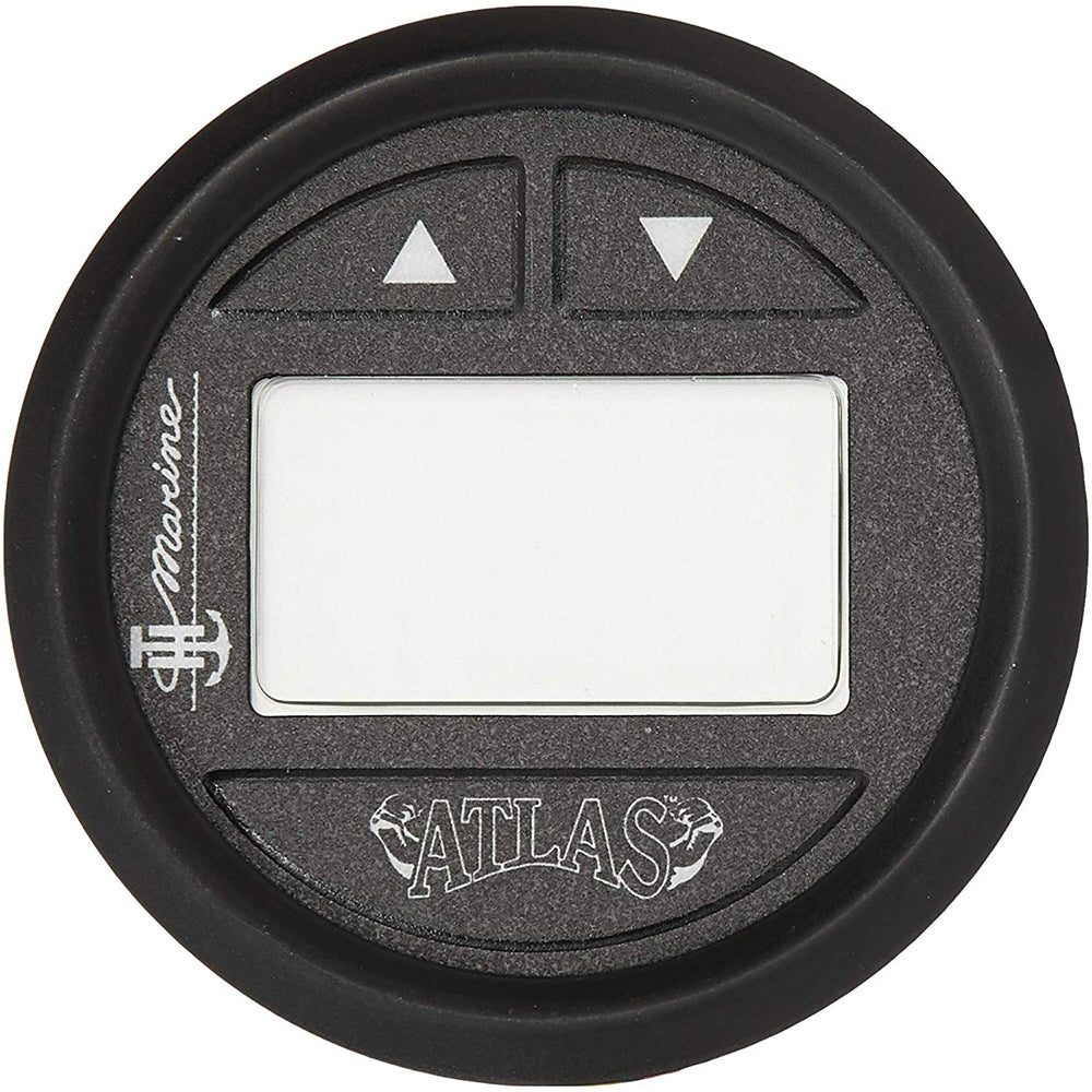 TH Marine ATLAS Hydraulic Gauge Kit f4  8 ATLAS Jack Plate  Black Bezel FAGK1DP