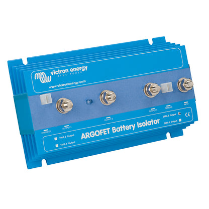 Victron Argo FET Battery Isolator  200AMP  2 Batteries ARG200201020R