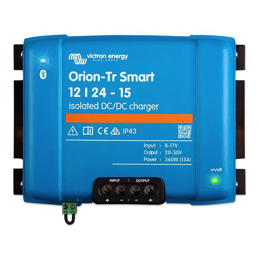 Victron OrionTR Smart DCDC 122415 15A 360W Isolated Charger or Power Supply ORI122436120