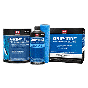 SEM GripTide NonSkid Deck Coating Kit  Midnight Black M25650