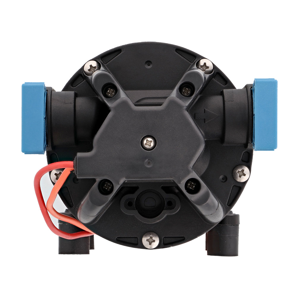 Jabsco HotShot HD6 Heavy Duty Washdown Pump w25 HoseCoil  12V  6 GPM  70 PSI P601J219N4A