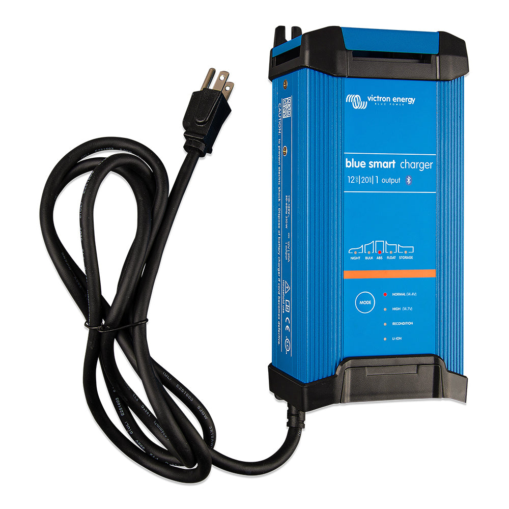 Victron Blue Smart IP22 12VDC 20A 3 Bank 120V Charger  Dry Mount BPC122046102
