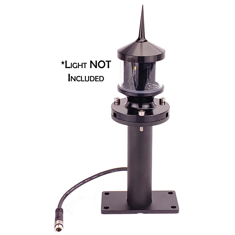 Lunasea 45 Nav Light Riser fLL53 Nav Fixture Series LLB53R40100