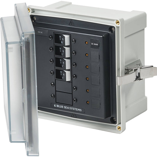 Blue Sea 3135  SMS Panel Enclosure wUL Main  3 Branch 1224V  1224V DC 3135
