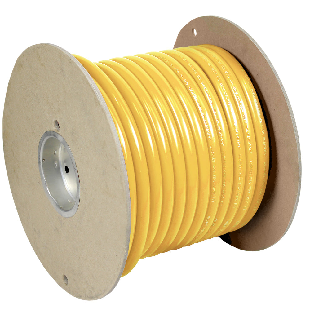 Pacer Yellow 6 AWG Battery Cable  100  WUL6YL100
