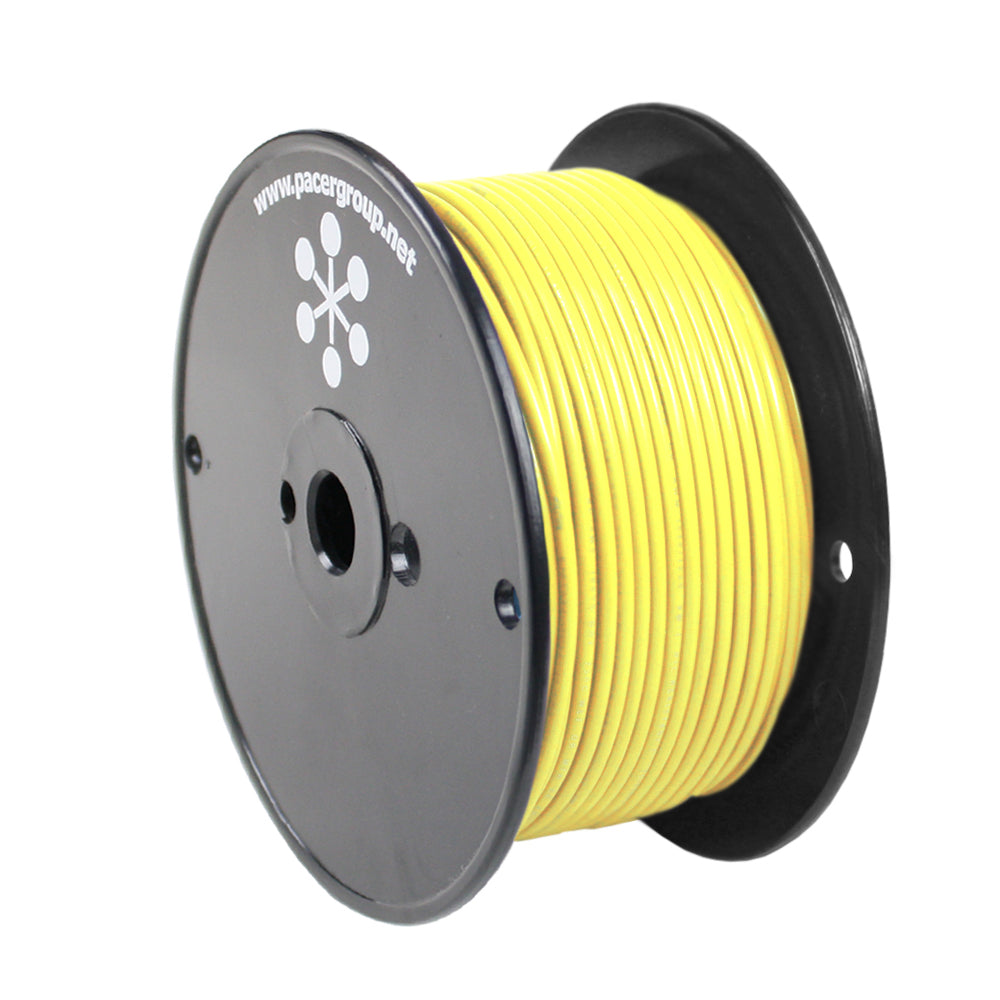 Pacer Yellow 18 AWG Primary Wire  250  WUL18YL250