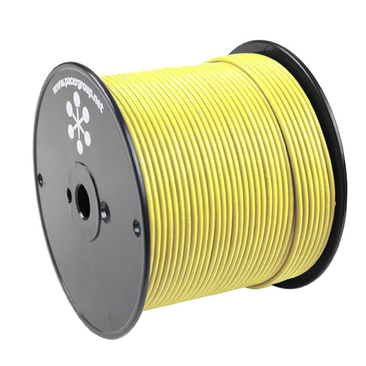 Pacer Yellow 18 AWG Primary Wire  500  WUL18YL500