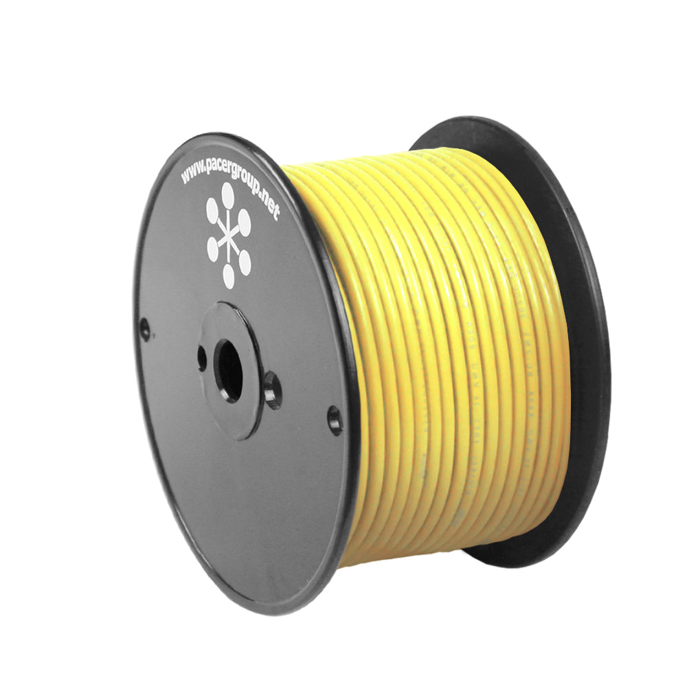 Pacer Yellow 10 AWG Primary Wire  100  WUL10YL100