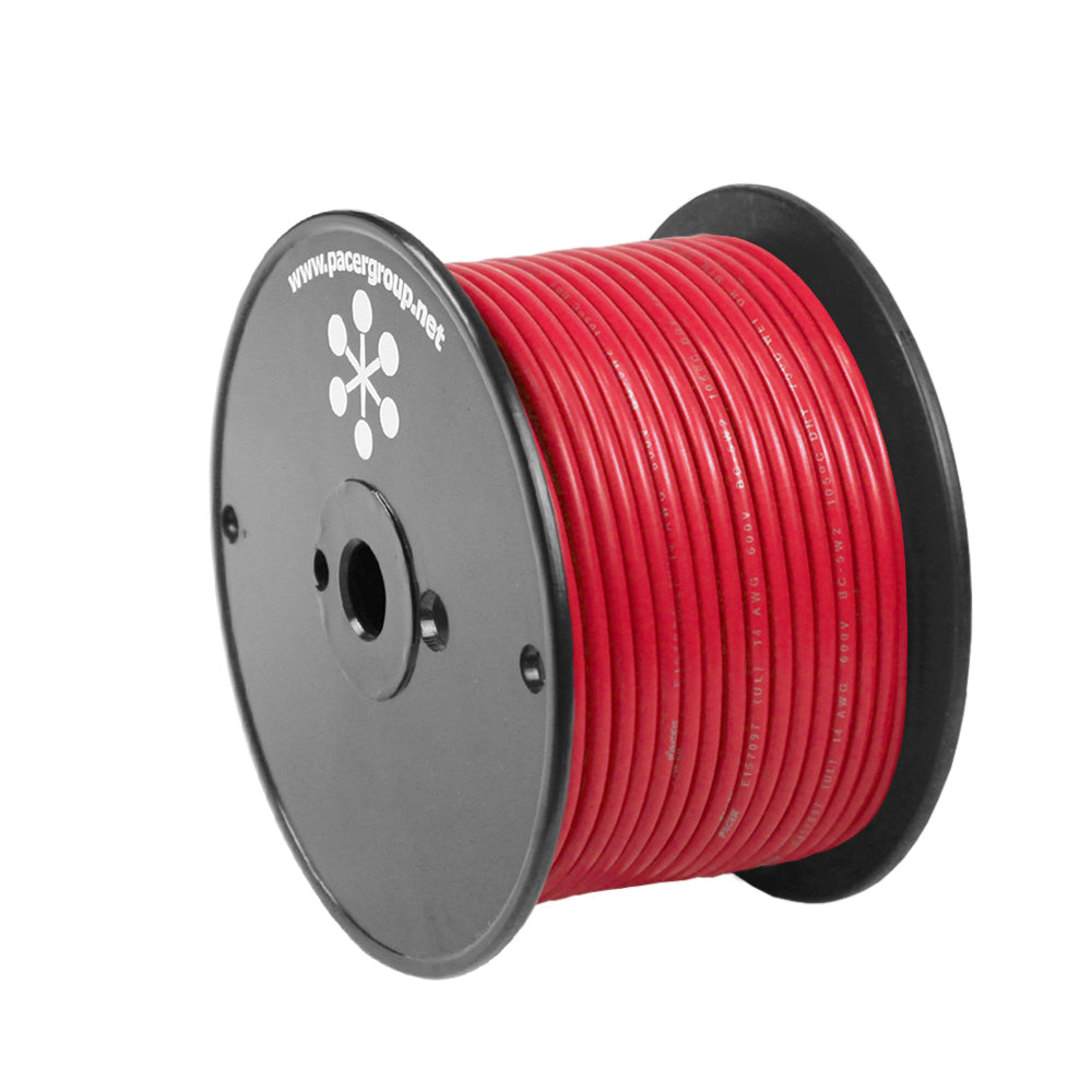 Pacer Red 8 AWG Primary Wire  100  WUL8RD100