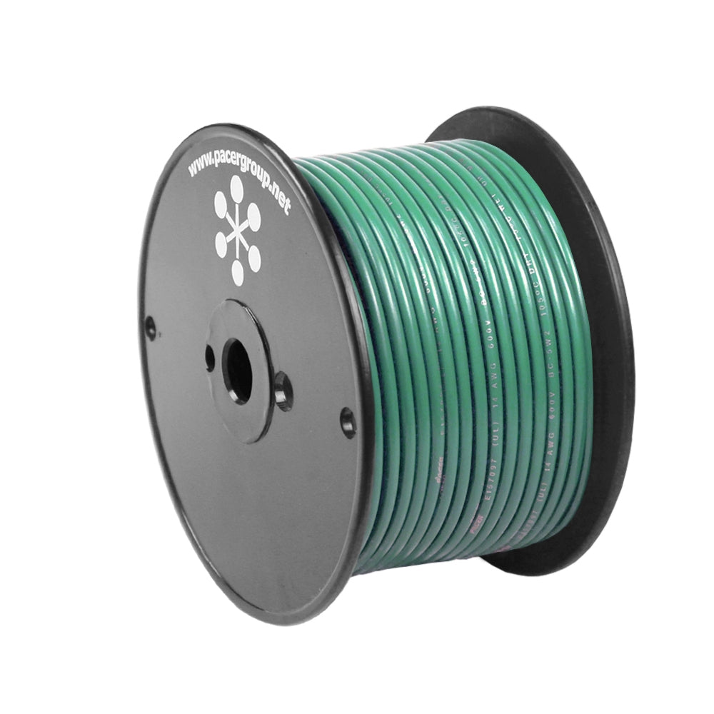 Pacer Green 8 AWG Primary Wire  100  WUL8GN100