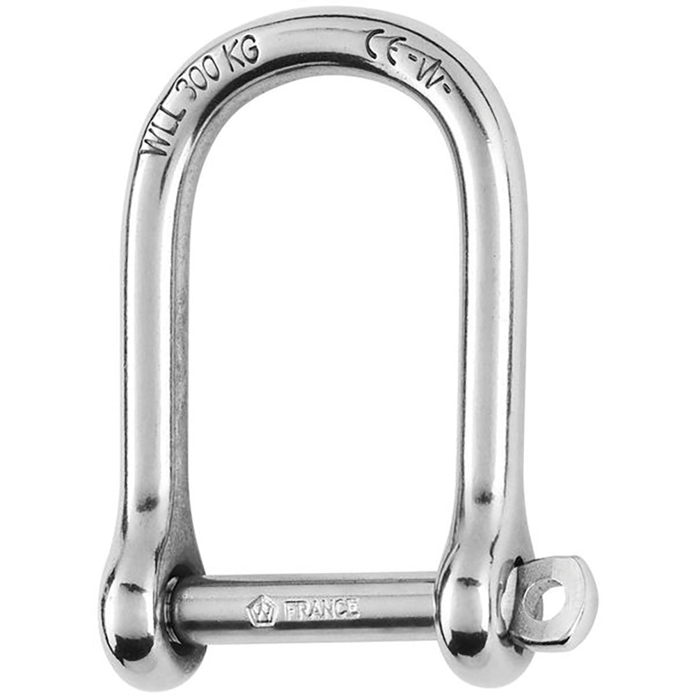 Wichard SelfLocking Large Opening Shackle  8mm Diameter  516 1264W