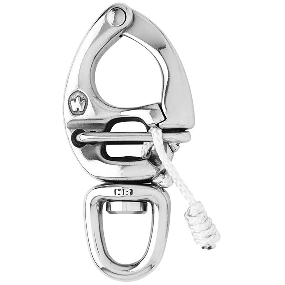 Wichard HR Quick Release Snap Shackle With Swivel Eye  80mm Length  3532 2674W