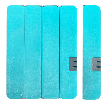 Toadfish XL Stowaway Folding Cutting Board wBuiltIn Knife Sharpener  Teal  1086