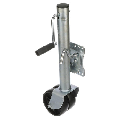 Attwood FoldUp Trailer Jack  1500 lb Capacity  Dual Wheel 111264