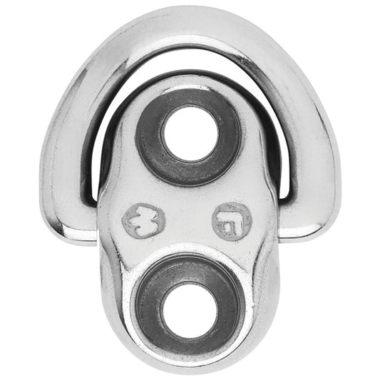 Wichard Folding Pad Eye  6mm Diameter 1564  2 Fixed Holes 6684W